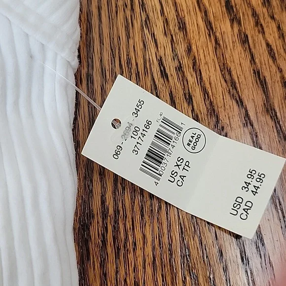 Aerie Halter Neck Cropped Ribbed Top - Picture 2 of 4